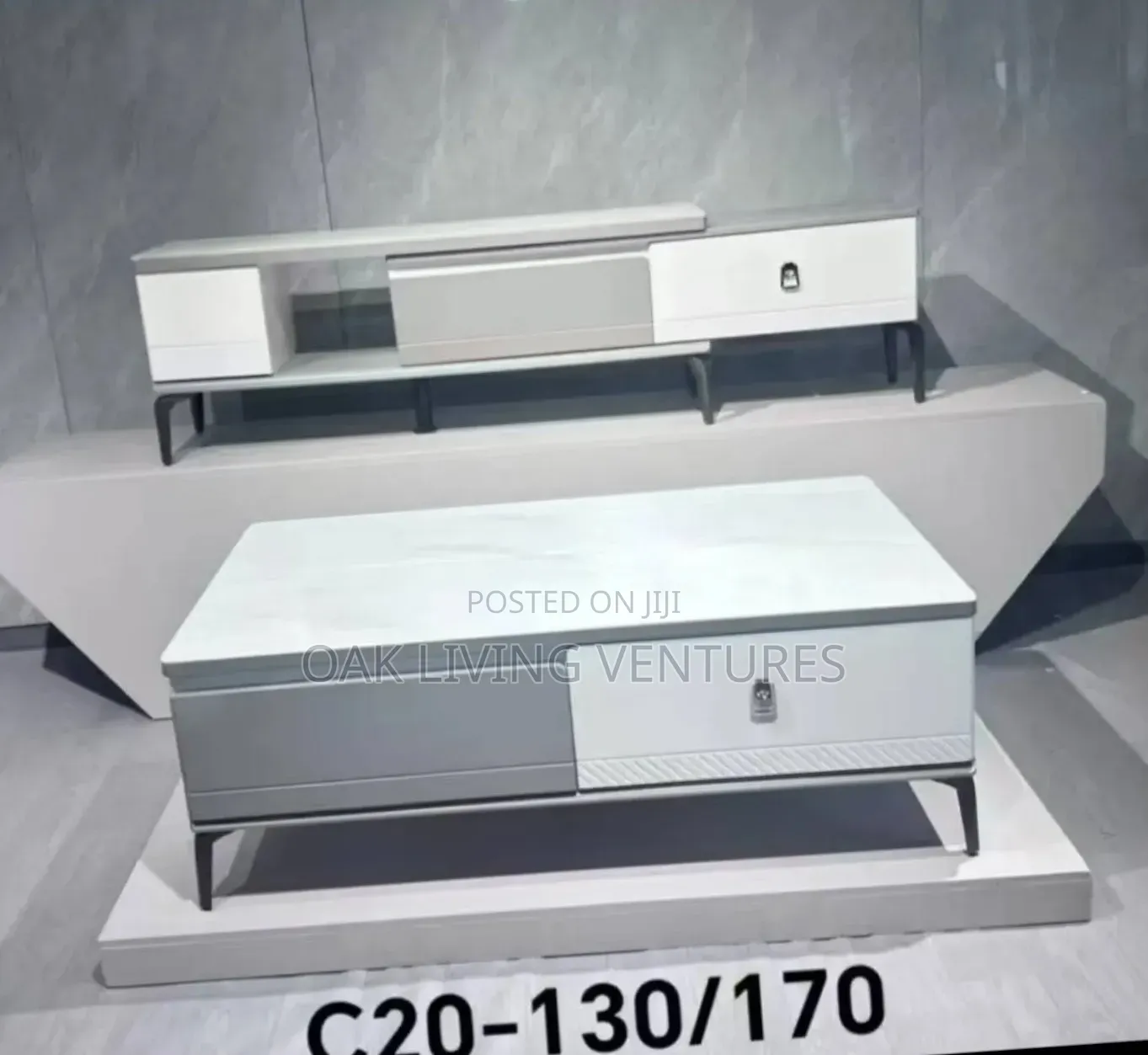 Classic Center Table With TV Stand
