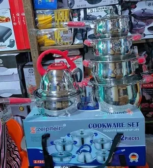 12pcs Zeiptier Stainless Cookware Set
