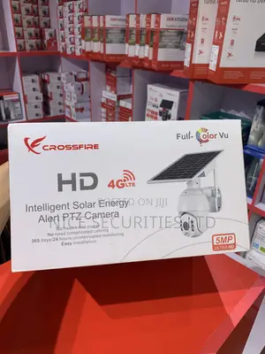 HD Intelligent Solar Energy Alert PTZ Camera 5MP