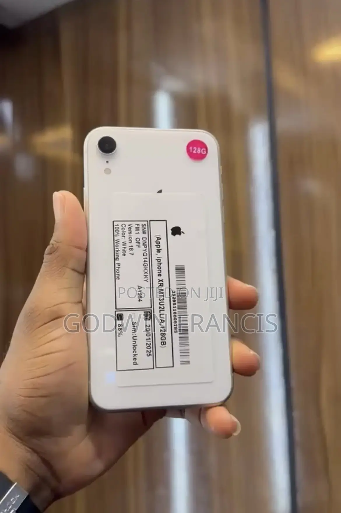 Apple iPhone XR 128 GB White