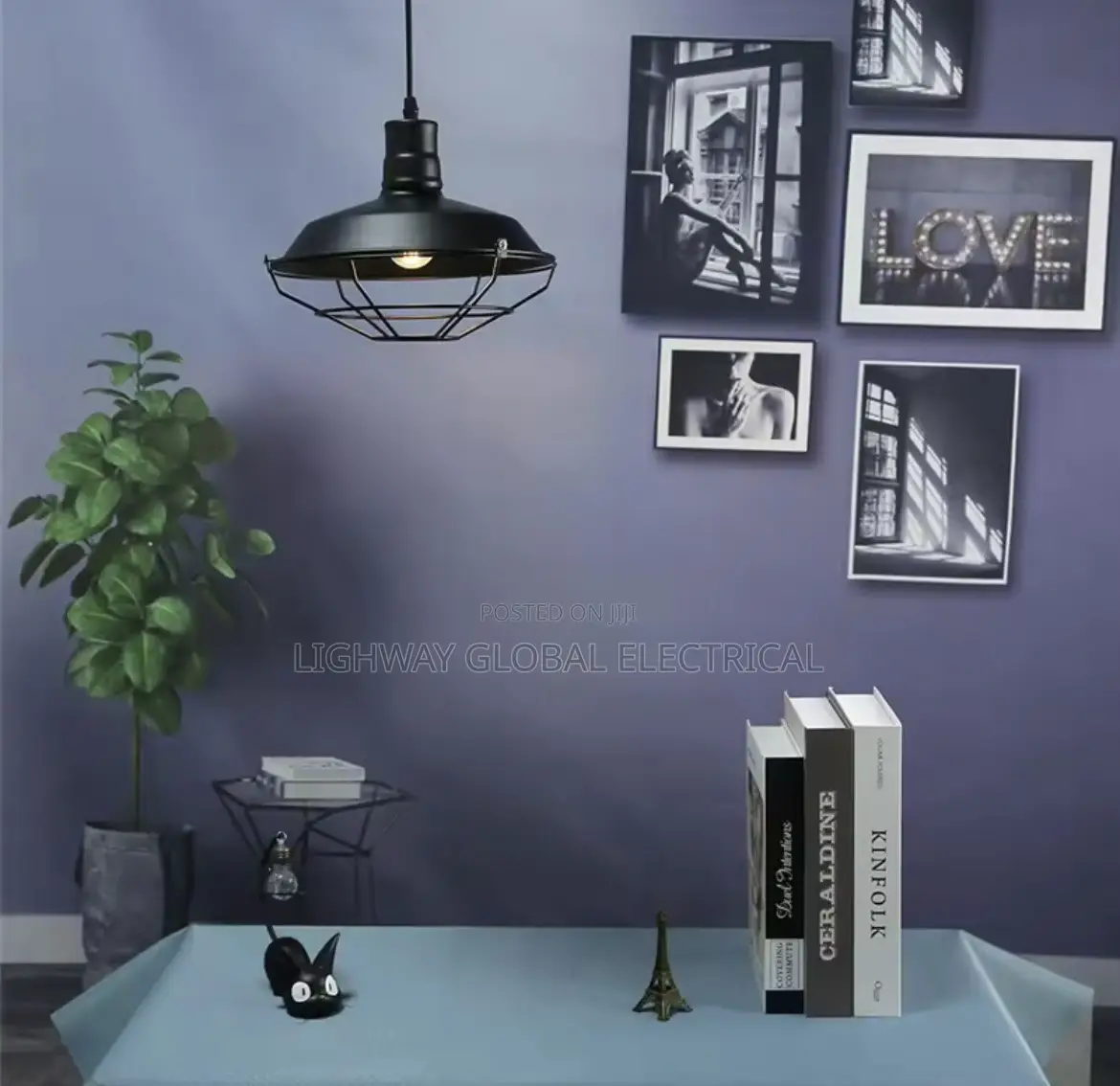 American Loft Industrial Retro Wrought Iron Creative Pendant Light