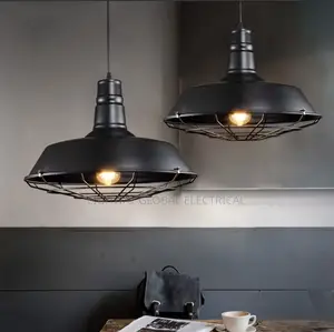 American Loft Industrial Retro Wrought Iron Creative Pendant Light
