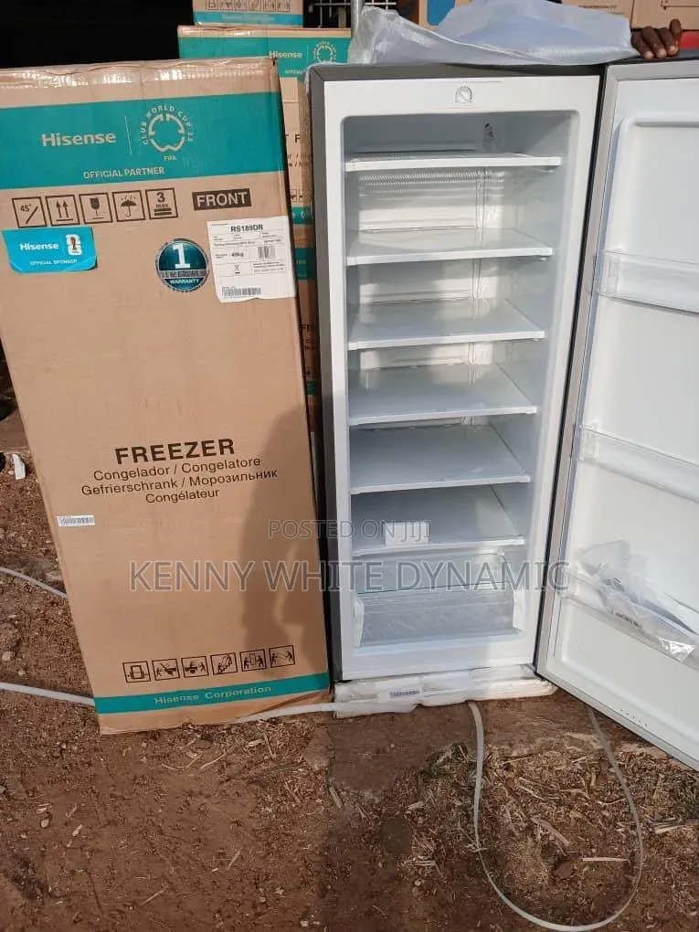 Hisense Upright Freezer 6steps Model 189
