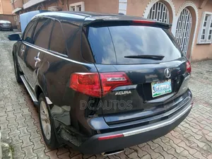 Acura MDX Advance Package SUV AWD (3.7L 6cyl 6A) 2012 Black