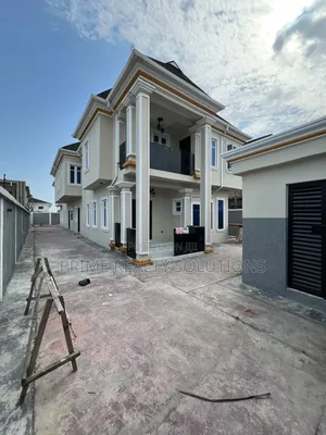 4bdrm Duplex in 𝐒𝐜𝐡𝐞𝐦𝐞 2, 𝐀𝐛𝐫𝐚𝐡𝐚𝐦, Abraham Adesanya Estate for rent