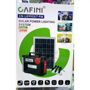 Cafini Solar Power Lighting System CN-L8995XT-FM