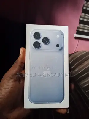 New Apple iPhone 18 Pro Max 512 GB Blue