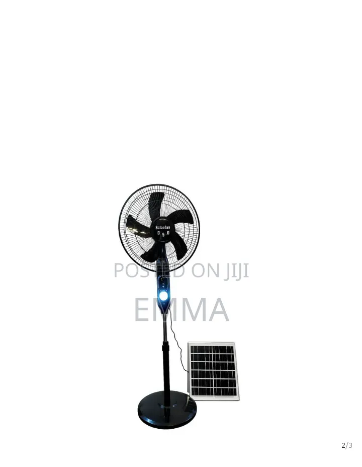 Solar Standing Fan