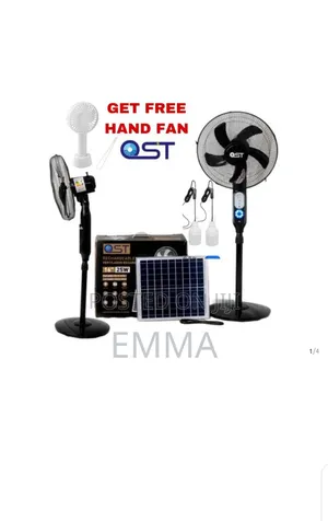 Solar Standing Fan