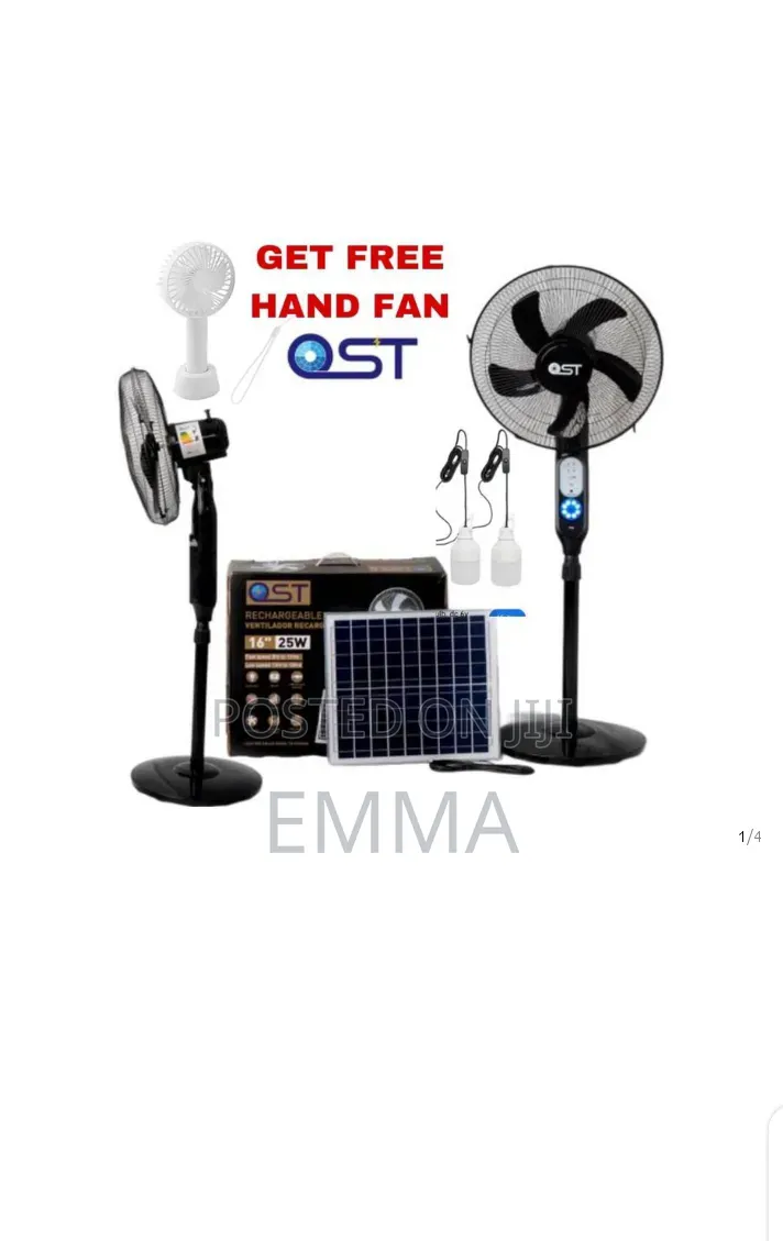 Solar Standing Fan