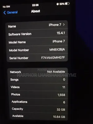 Apple iPhone 7 32 GB Black