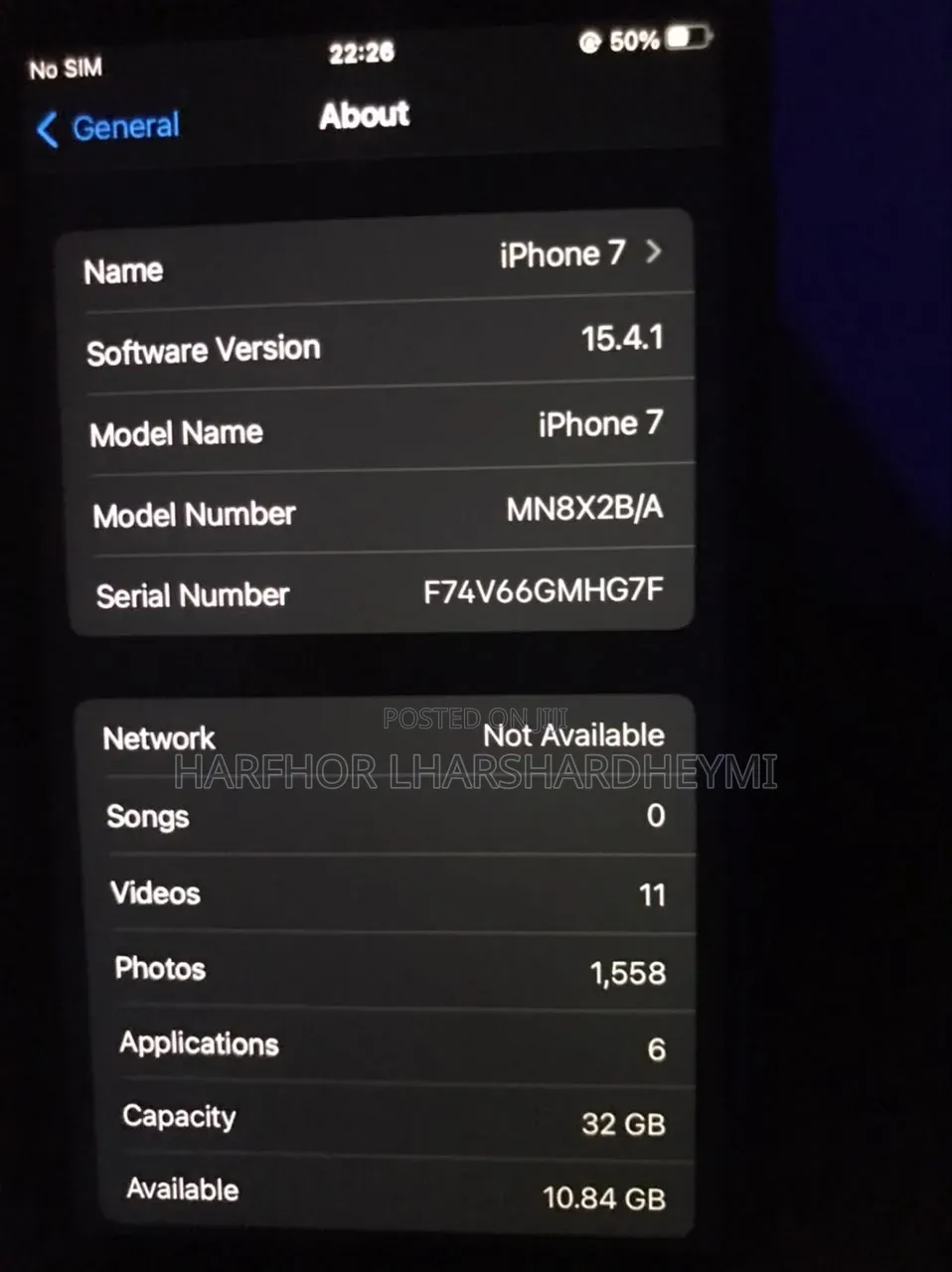 Apple iPhone 7 32 GB Black