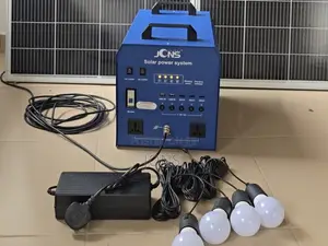 Solar AC Generator Rechargeable With Panel
