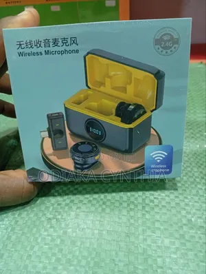 Q8 Wireless Lavalier Microphone With Charging Case,Type C and iPhone