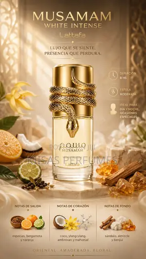 Lattafa Musamam White Incense EDP 100ml