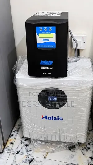 Combo 4kw Haisic Battery +1.6kw Infinity Power Pro Inverter