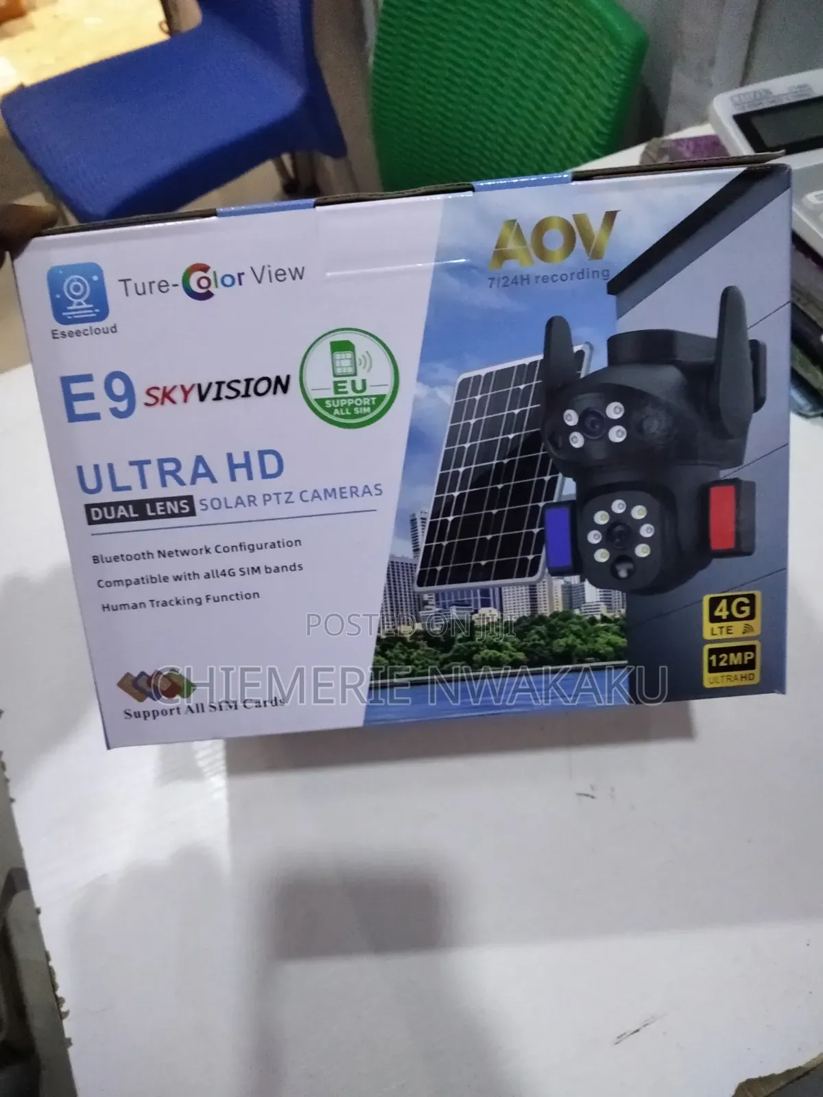 Solar Camera PTZ & Security Cable