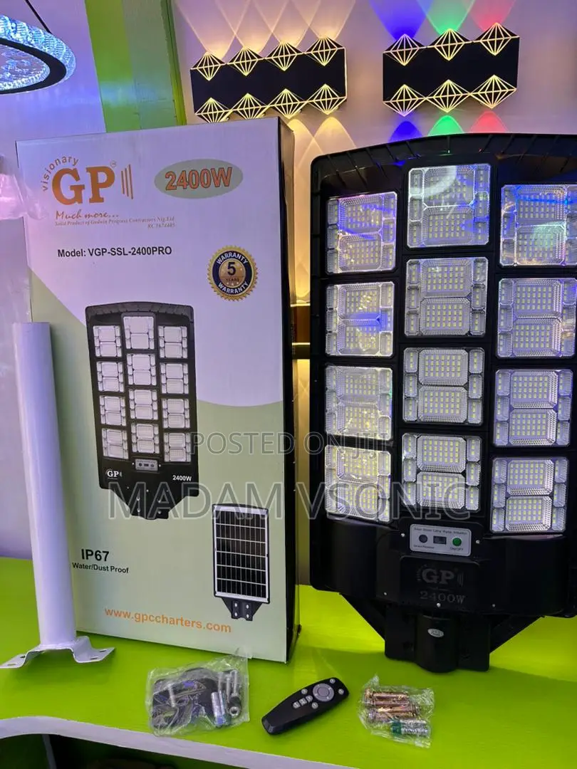 Visionary GP 2400W Solar Light VGP-SSL-2400PRO