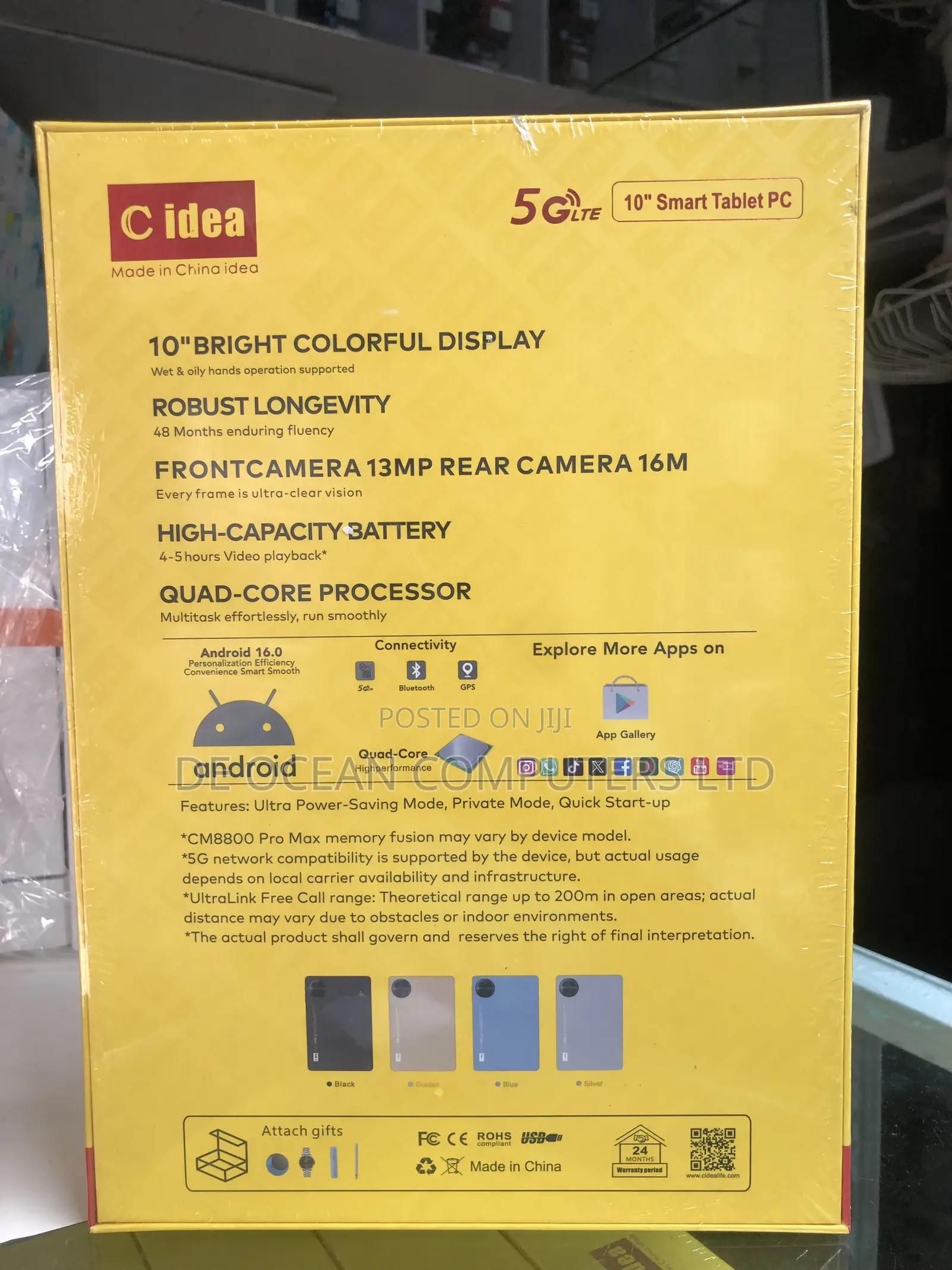 New C idea CM8800 Plus 1 TB Black