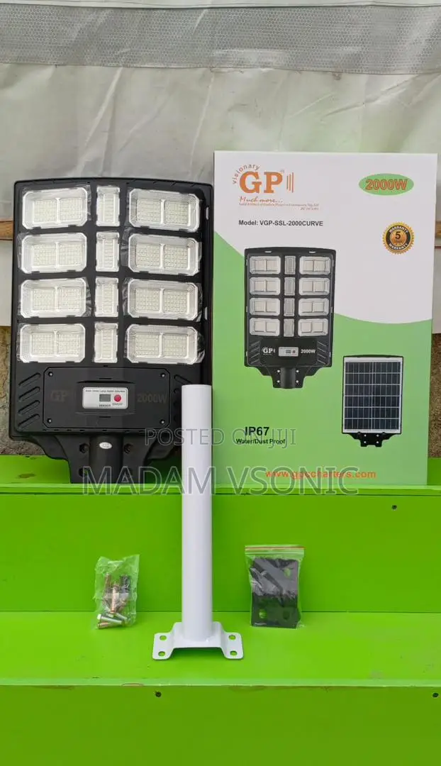 Visionary GP 2000W Solar Light VGP-SSL-2000CURVE