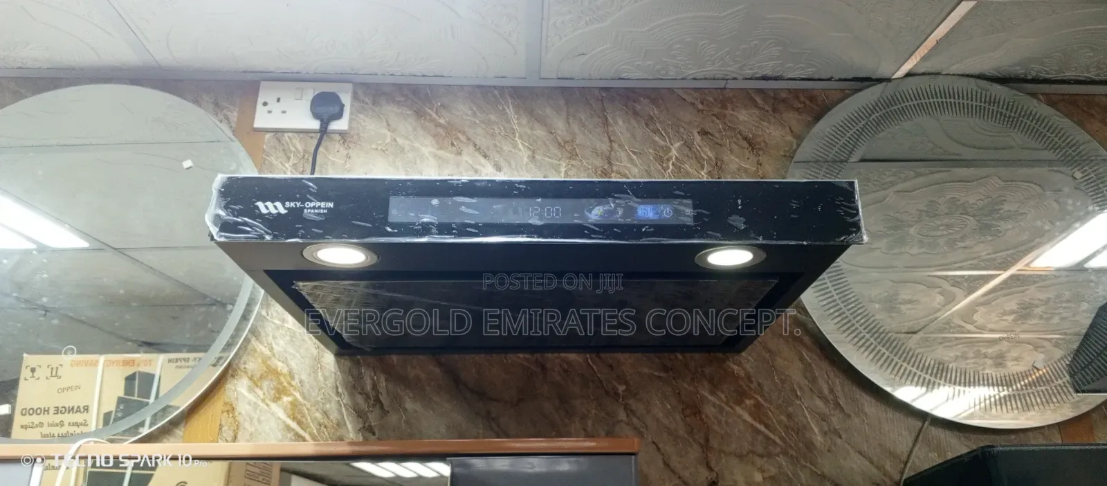 60cm Under Cabinet Kitchen Extractor With Charcoal Filter