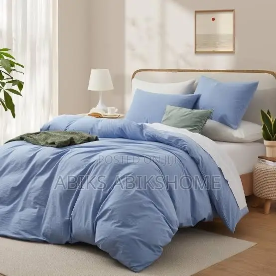 Double Fiber Plain Duvet’s Set