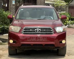 Toyota Highlander 2008 Red