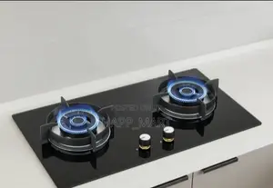 2burner Inbuilt Tempered-Glass Gas Cooker