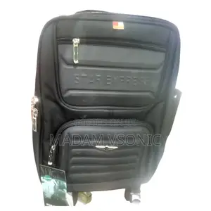 Black & Grey Multi Compartment Star Express Backpack Bag
