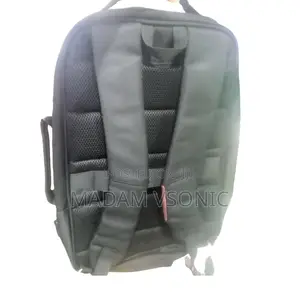 Black & Grey Multi Compartment Star Express Backpack Bag