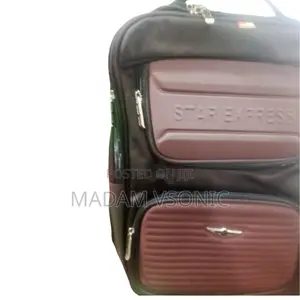Brown Multi Compartment Star Express Backpack Bag