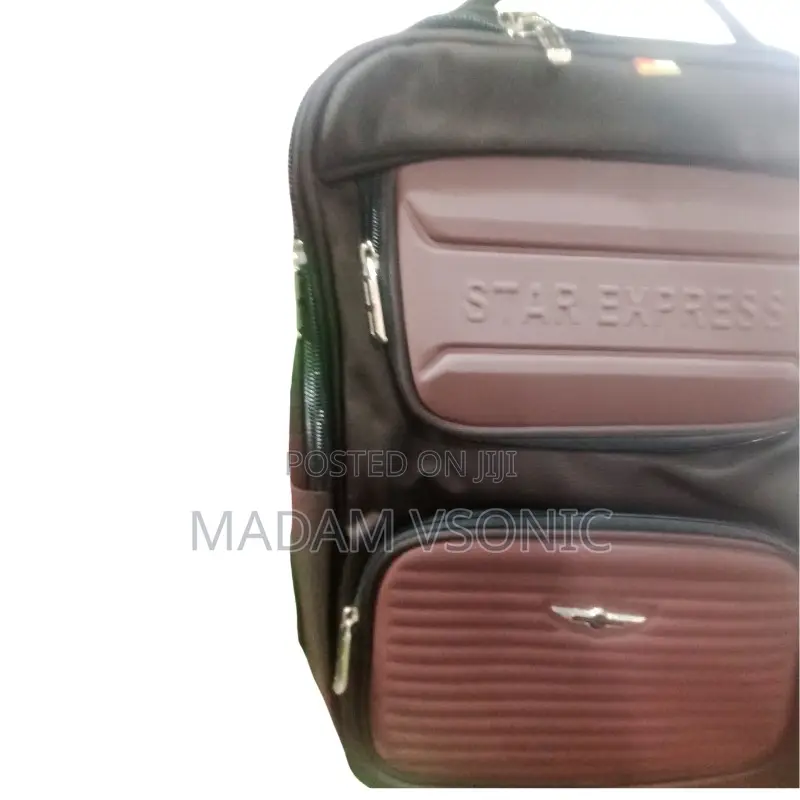 Brown Multi Compartment Star Express Backpack Bag