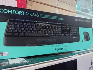 Logitech Wireless Combo MK345 - BLACK