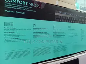 Logitech Wireless Combo MK345 - BLACK