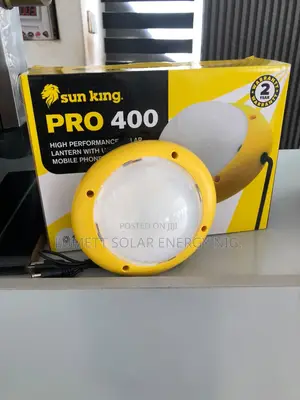 Sun King Boom Solar Lighting Kit for Small Offices and Workspaces