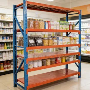 Steel Warehouse Rack With Adjustable Shelves Corrosion Protection
