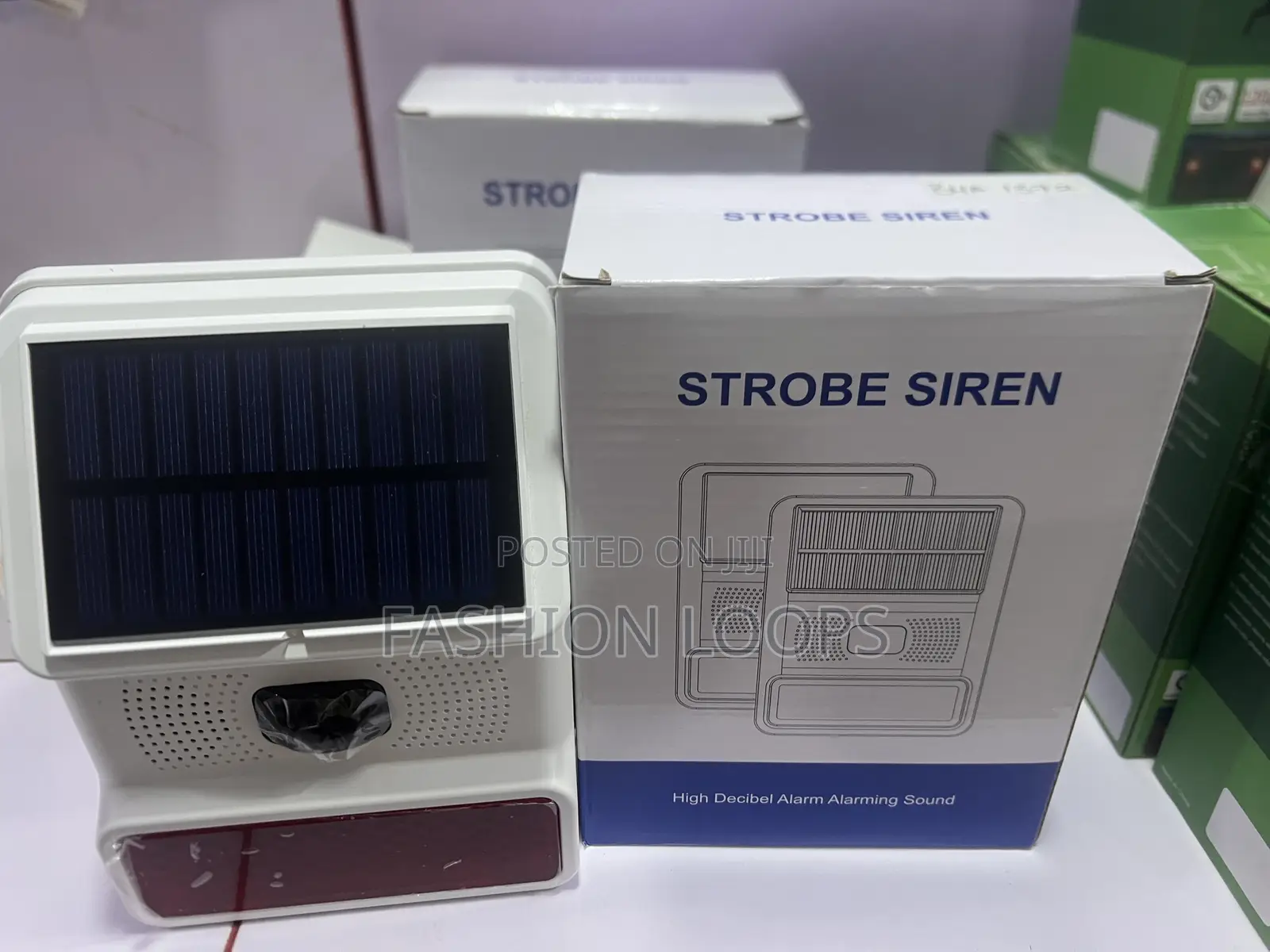 Strobe Light Siren