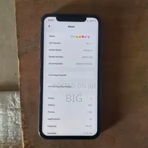 Apple iPhone 11 64 GB Black