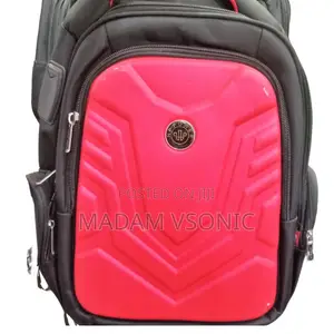 Durable Red and Black HP Power Backpack Bag