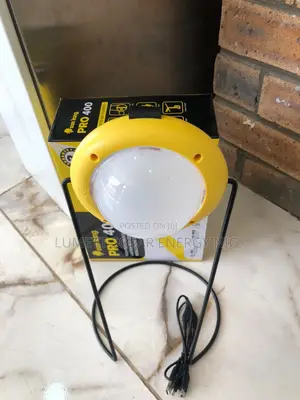 Sun King Boom Yellow Solar Lantern for Home and Personal Use