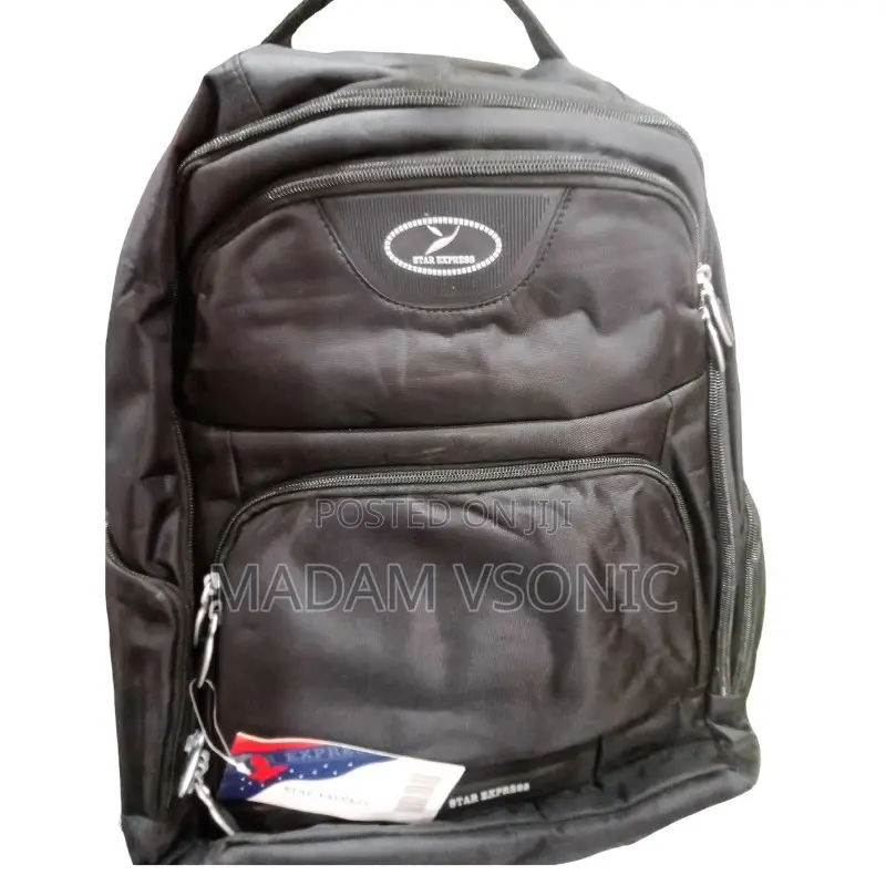 Durable Star Express Backpack Bag - Black