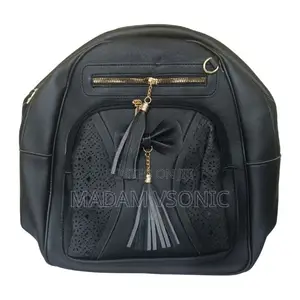 Exquisite Black Backpack Bag