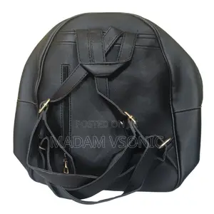 Exquisite Black Backpack Bag