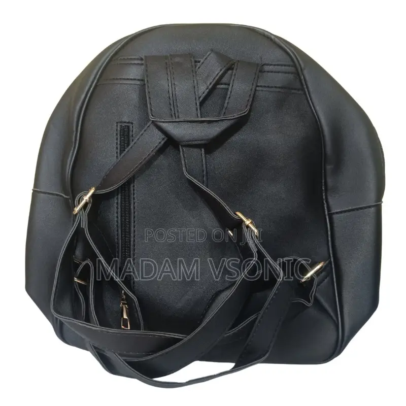 Exquisite Black Backpack Bag
