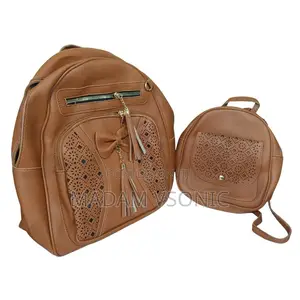Exquisite Brown Backpack Bag