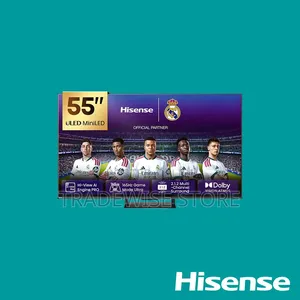 Hisense TV ULED 55 Inch U7QS 4K Smart TV Mini-Led 144Hz Hi-Qled GameTV