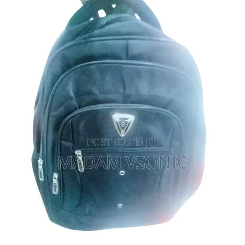 Exquisite Black Super Backpack Bag