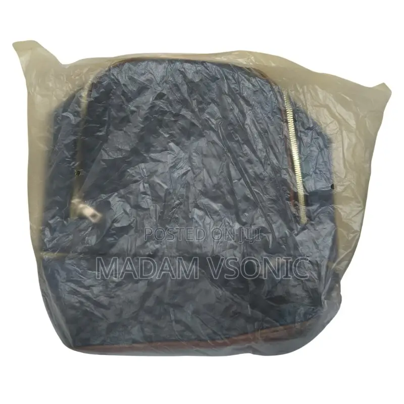 Fancy Grey Check Pattern Backpack Bag