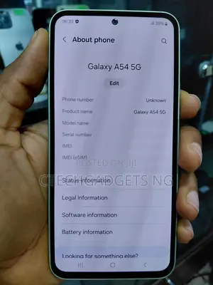 Samsung Galaxy A54 5G 256 GB Green