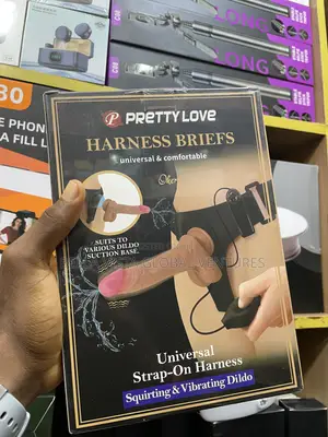 Pretty Love Vibrating Strap-on Dildo